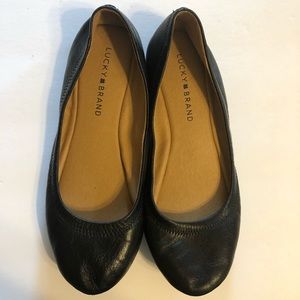 Lucky Brand Erin Women’s Ballet Flat Shoes Black